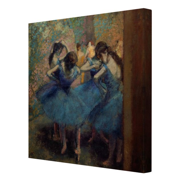 Lienzos de cuadros famosos Edgar Degas - Blue Dancers