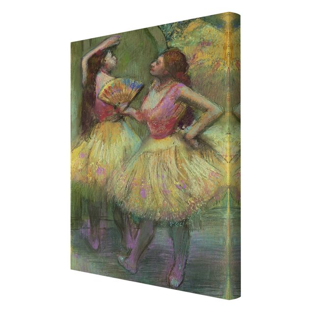 Lienzos de cuadros famosos Edgar Degas - Two Dancers Before Going On Stage