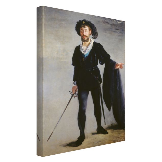 Estilos artísticos Edouard Manet - Jean-Baptiste Faure in the Role of Hamlet