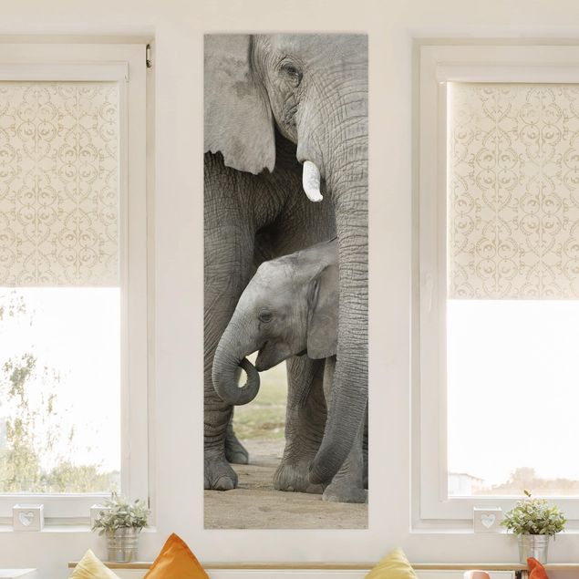 Lienzo de elefante Elephant Love