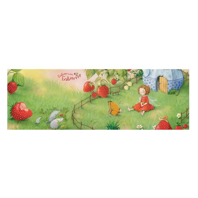 Cuadros Little Strawberry Strawberry Fairy - In The Garden