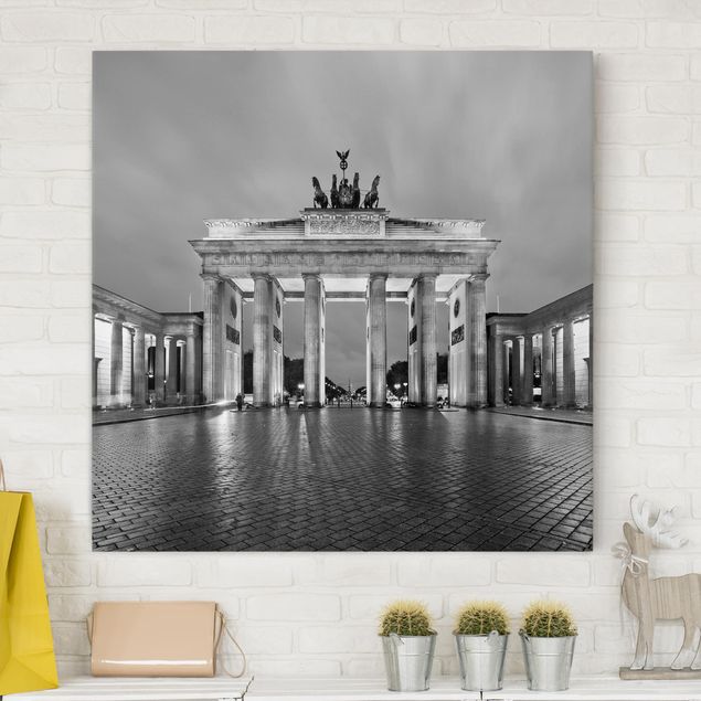 Cuadros de Berlín Illuminated Brandenburg Gate II