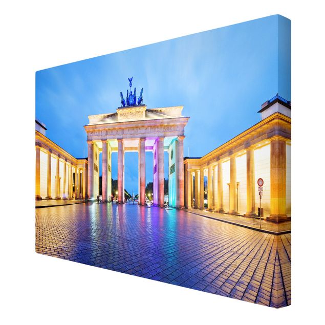 Cuadros arquitectura Illuminated Brandenburg Gate
