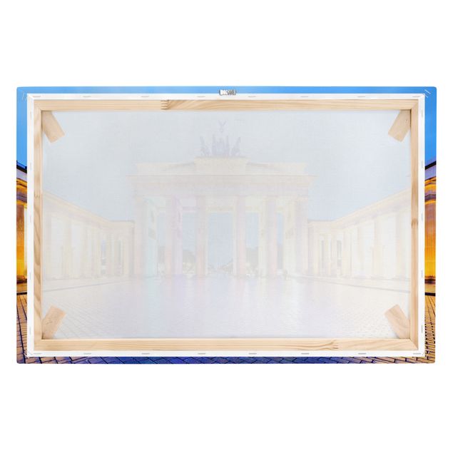 Cuadros modernos Illuminated Brandenburg Gate