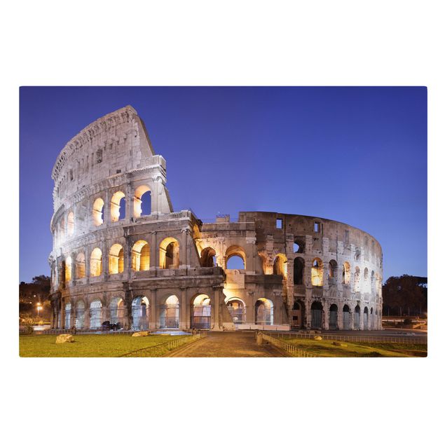 Cuadros de ciudades Illuminated Colosseum