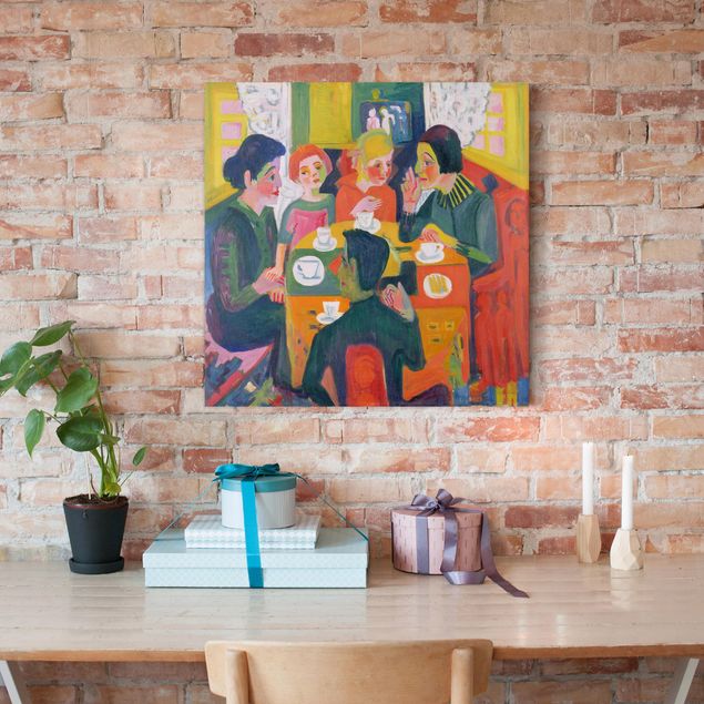Lienzos de café Ernst Ludwig Kirchner - Coffee Table