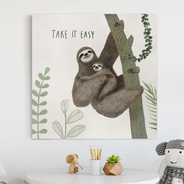 Decoración habitación infantil Sloth Sayings - Easy