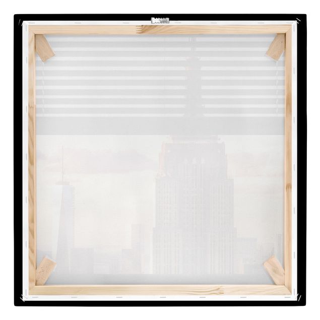 Cuadros modernos Window View Blind - Empire State Building New York
