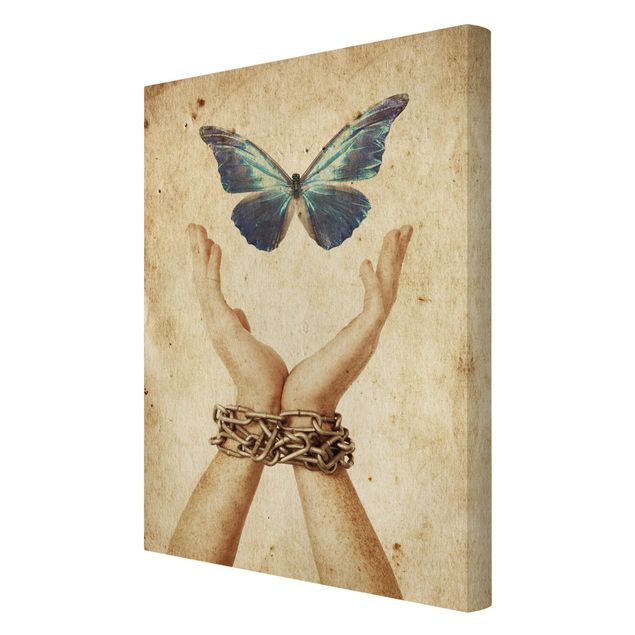 Cuadros retro vintage Fly Butterfly!