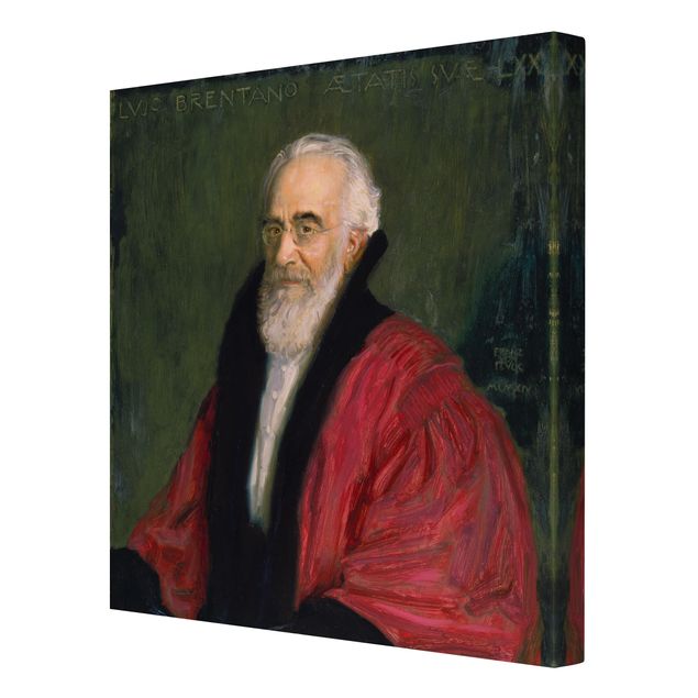 Láminas de cuadros famosos Franz von Stuck - Portrait of Lujo Brentano