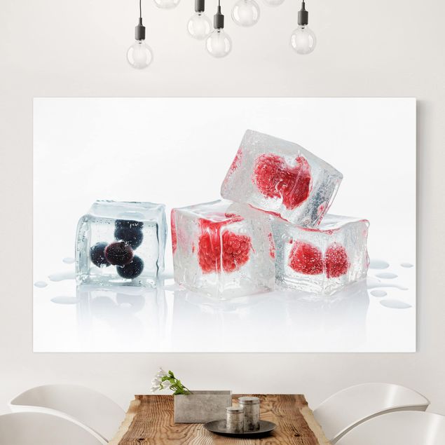 Decoración en la cocina Friut In Ice Cubes