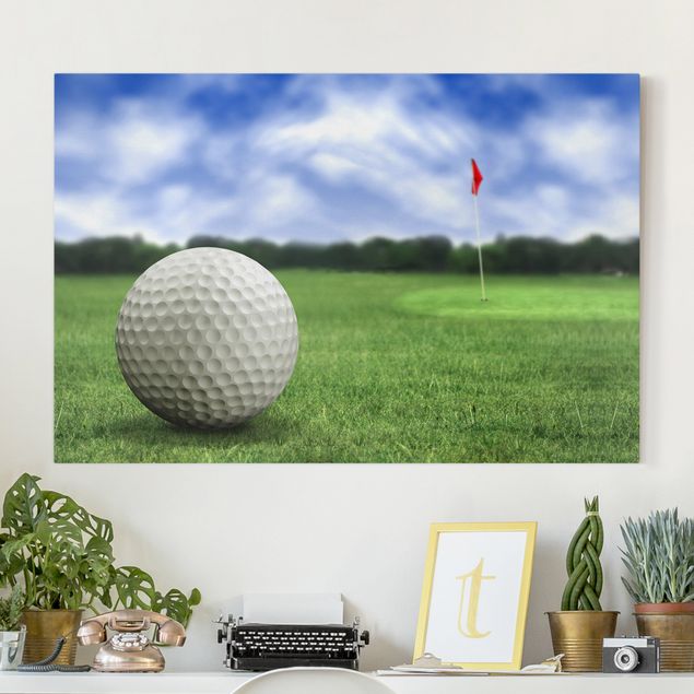 Cuadros de golf Golf ball