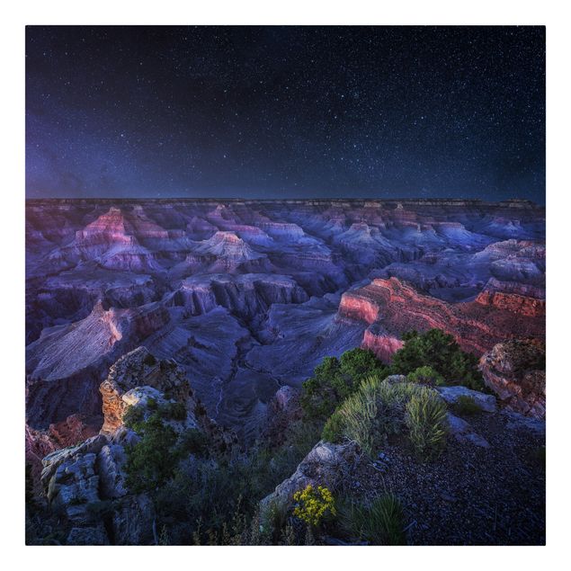 Lienzos paisajes Grand Canyon Night