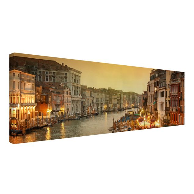 Lienzos de puesta de sol Grand Canal Of Venice