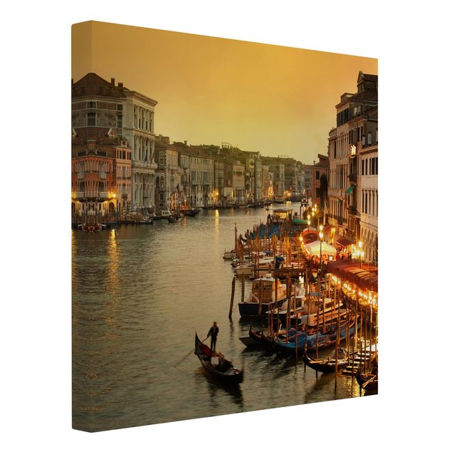 Lienzos de puesta de sol Grand Canal Of Venice