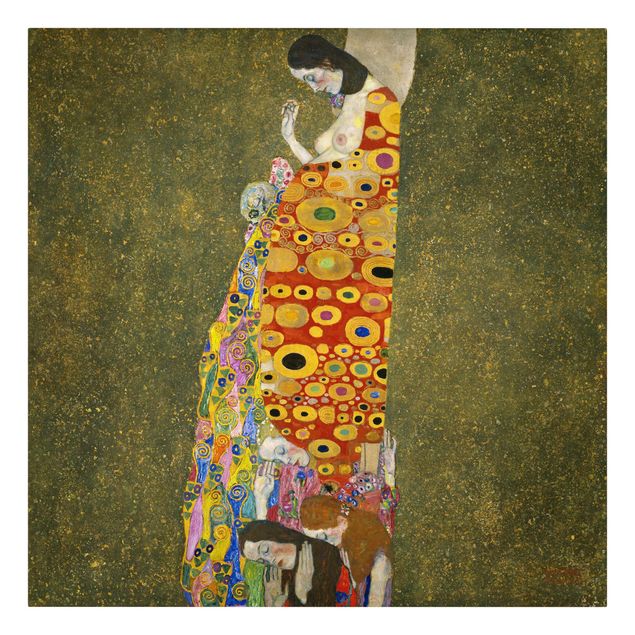 Cuadro mujer desnuda Gustav Klimt - Hope II