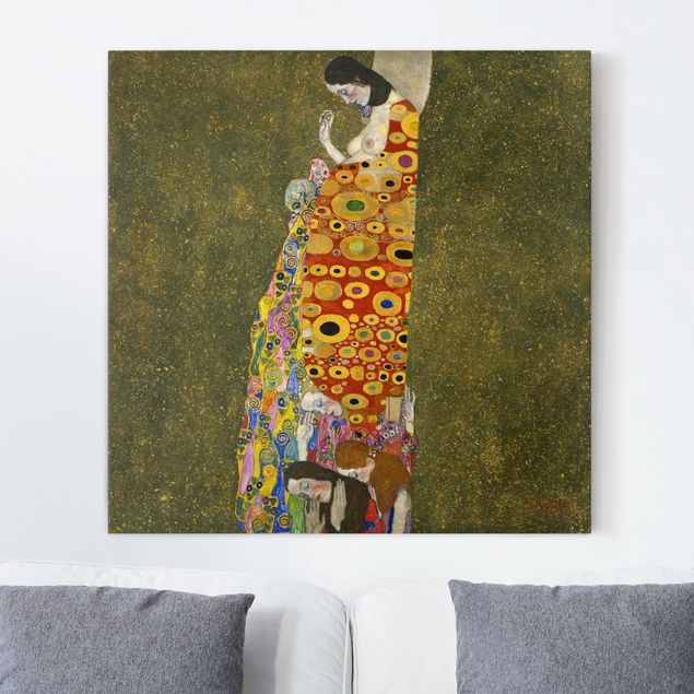 Cuadros Art deco Gustav Klimt - Hope II