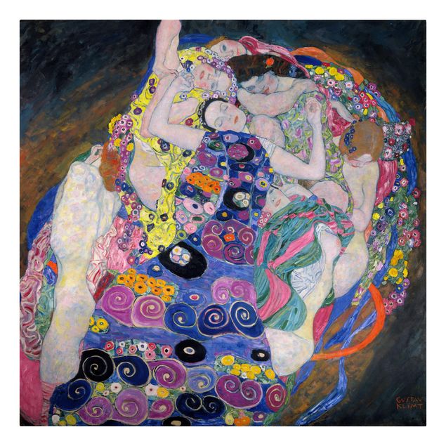 Cuadro mujer desnuda Gustav Klimt - The Virgin