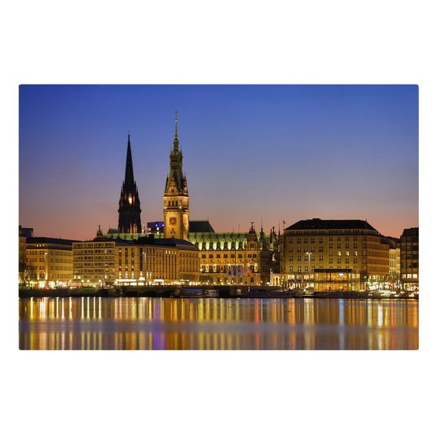 Cuadros modernos y elegantes Hamburg Panorama