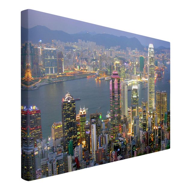 Lienzos ciudades del mundo Hong Kong Skyline
