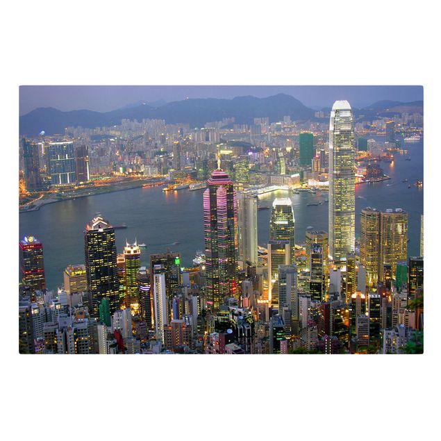 Cuadros arquitectura Hong Kong Skyline