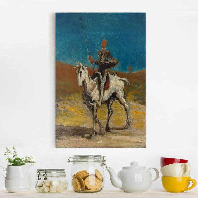 Decoración en la cocina Honoré Daumier - Don Quixote