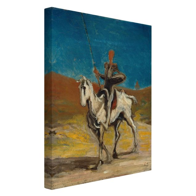 Láminas cuadros famosos Honoré Daumier - Don Quixote