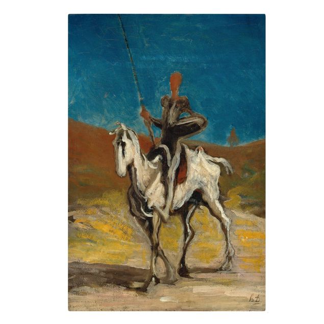 Estilos artísticos Honoré Daumier - Don Quixote