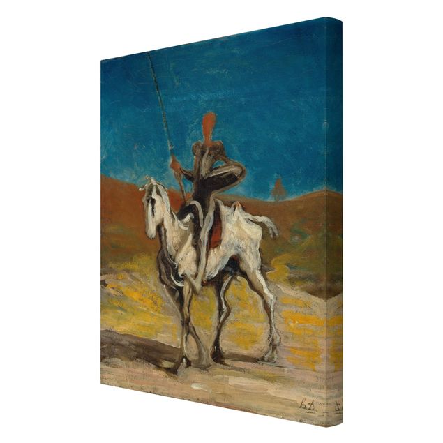 Lienzos de cuadros famosos Honoré Daumier - Don Quixote