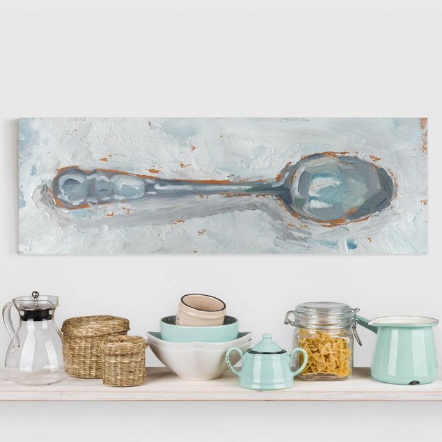 Cuadros decorativos modernos Impressionistic Cutlery - Spoon