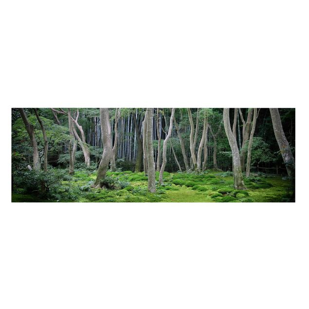 Lienzo bosque Japanese Forest