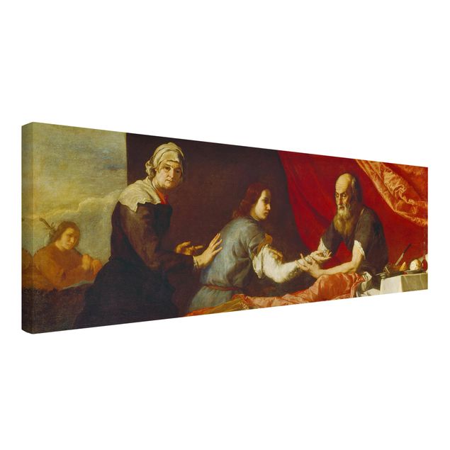 Cuadros barrocos Jusepe De Ribera - Isaac Blessing Jacob