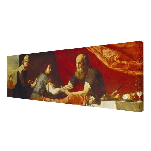 Cuadros famosos Jusepe De Ribera - Isaac Blessing Jacob