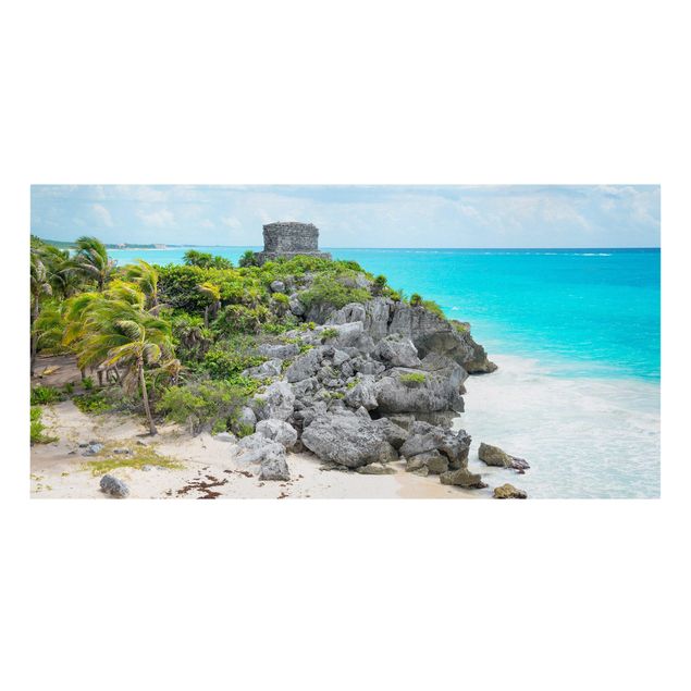 Cuadros con mar Caribbean Coast Tulum Ruins