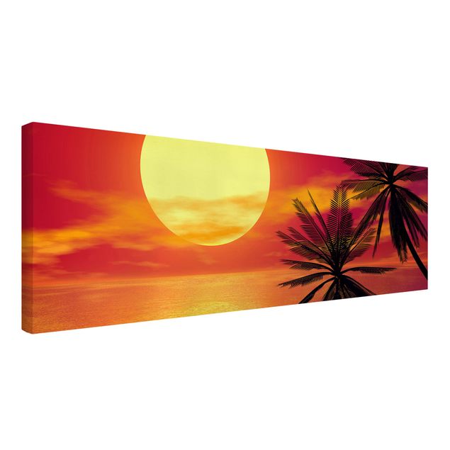 Cuadro con paisajes Caribbean sunset