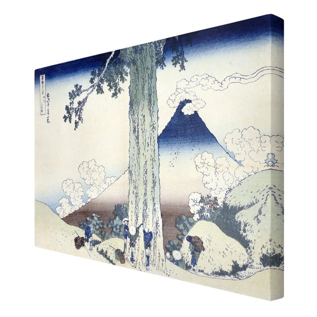 Cuadro con paisajes Katsushika Hokusai - Mishima Pass In Kai Province