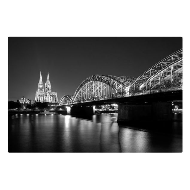 Cuadros de ciudades Cologne At Night II
