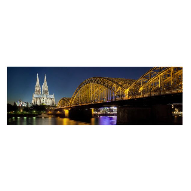 Cuadros modernos y elegantes Cologne At Night