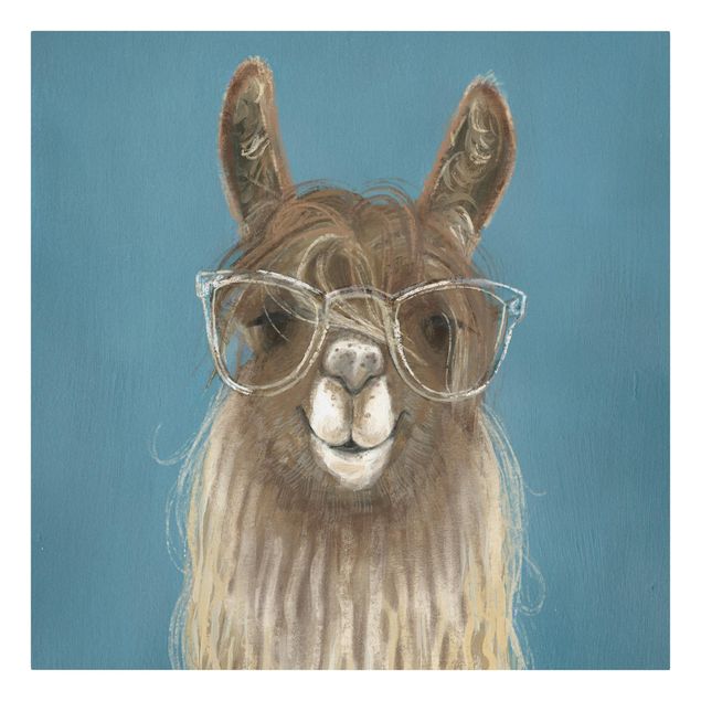 Cuadros animales Lama With Glasses III