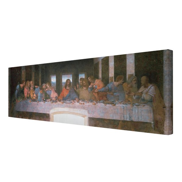 Lienzos de cuadros famosos Leonardo Da Vinci - The last Supper
