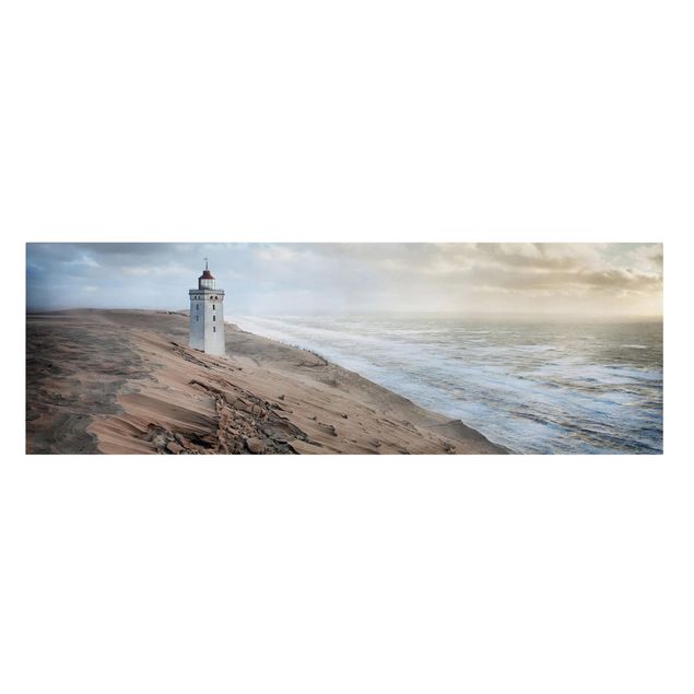 Lienzos paisajes Lighthouse In Denmark
