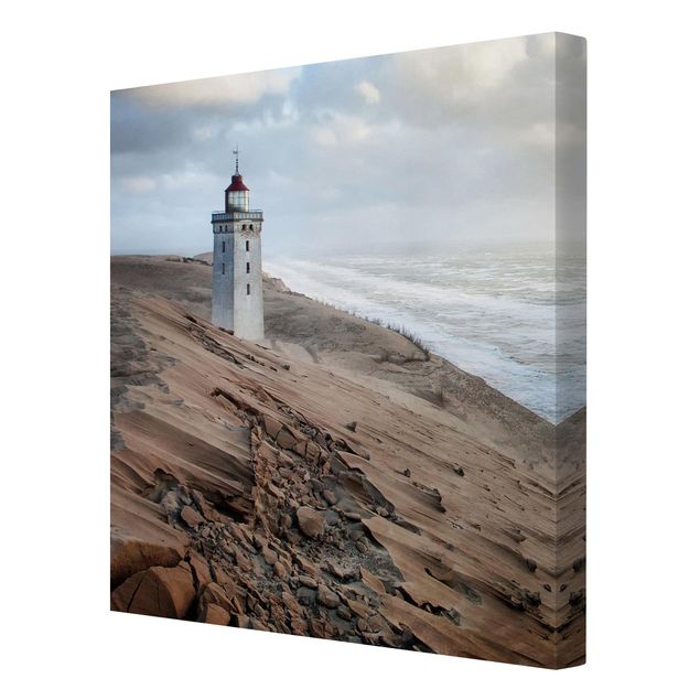 Lienzos de playas Lighthouse In Denmark