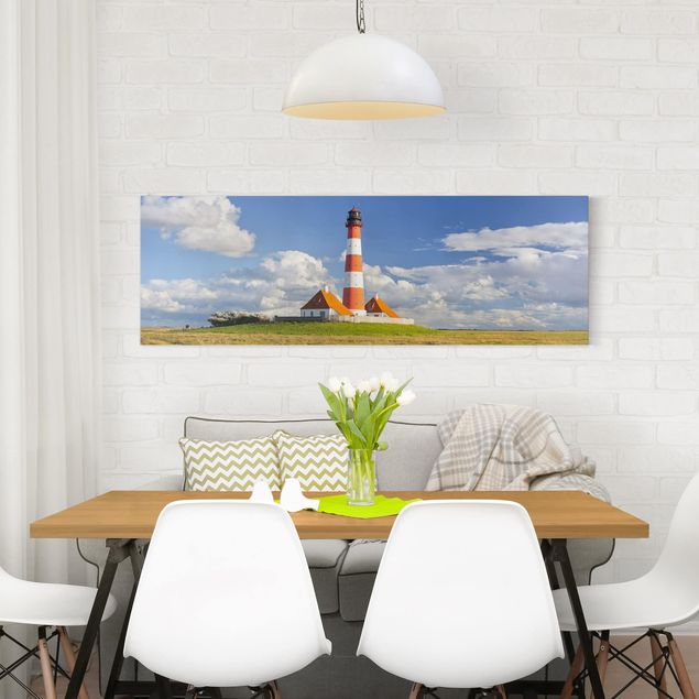 Cuadro con paisajes Lighthouse In Schleswig-Holstein