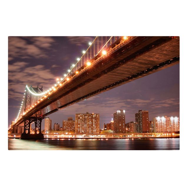 Cuadros ciudades Manhattan Bridge