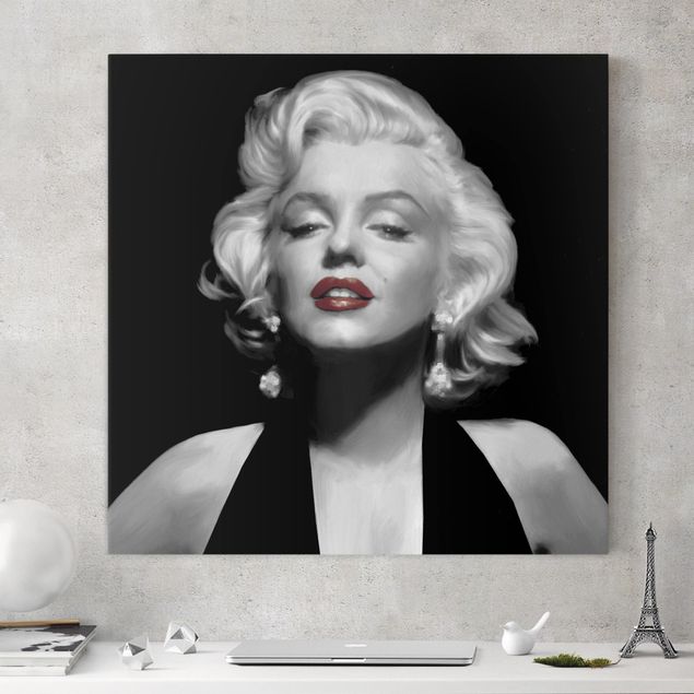Decoración en la cocina Marilyn With Red Lips