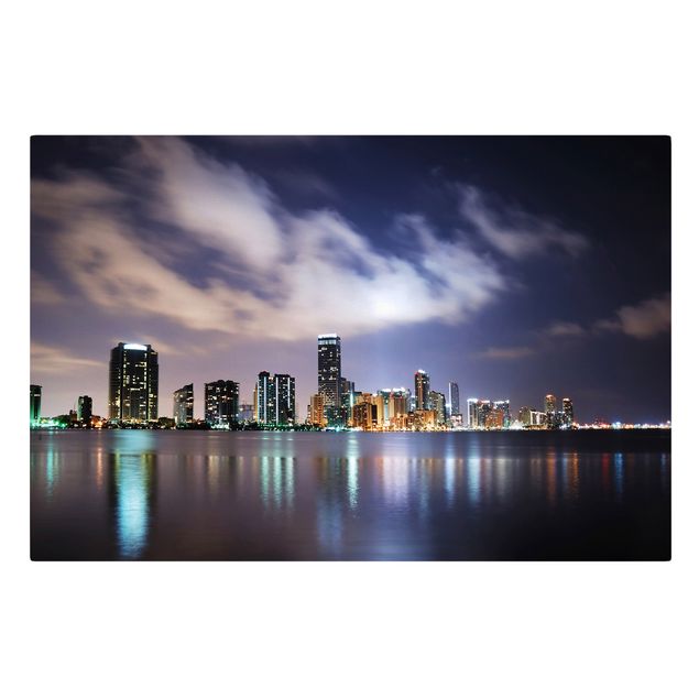 Cuadros modernos Miami At Night