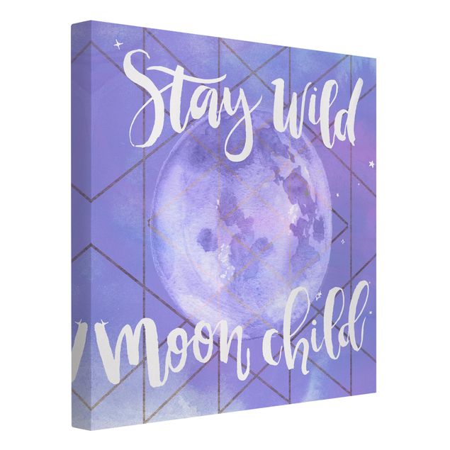 Cuadros zen Moon Child - Stay Wild
