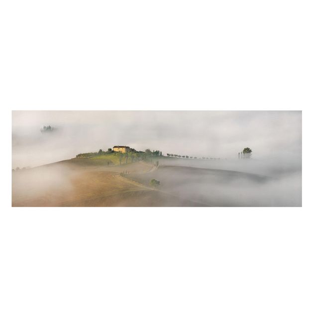 Cuadros de naturaleza Morning Fog In The Tuscany