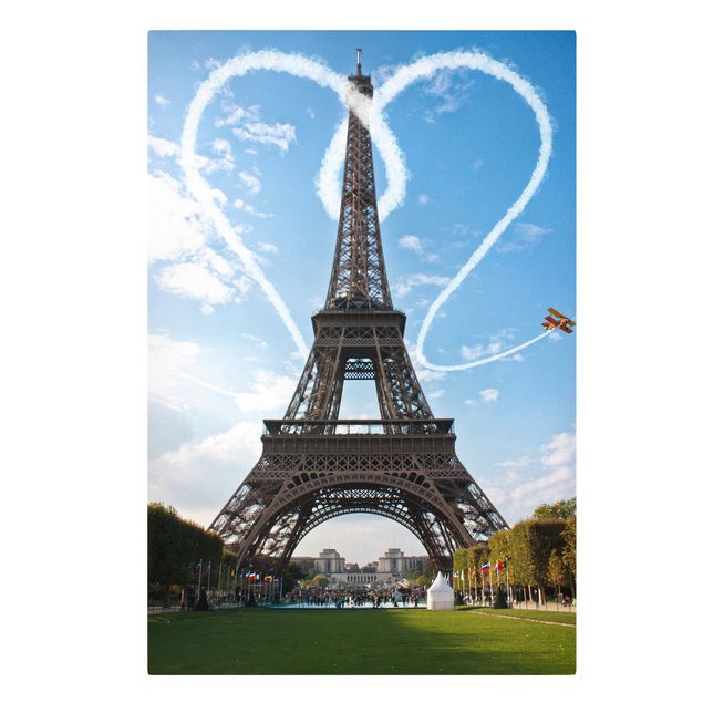 Cuadros de ciudades Paris - City Of Love