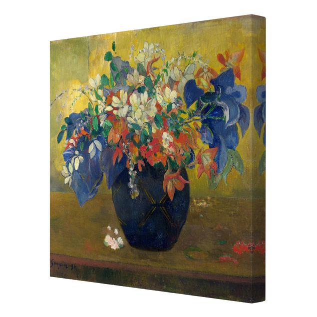 Cuadros de plantas Paul Gauguin - Flowers in a Vase